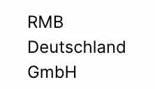 RMB Deutschland GmbH Sondersituationen
