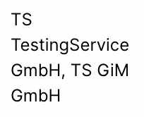 TS TestingService Sell side